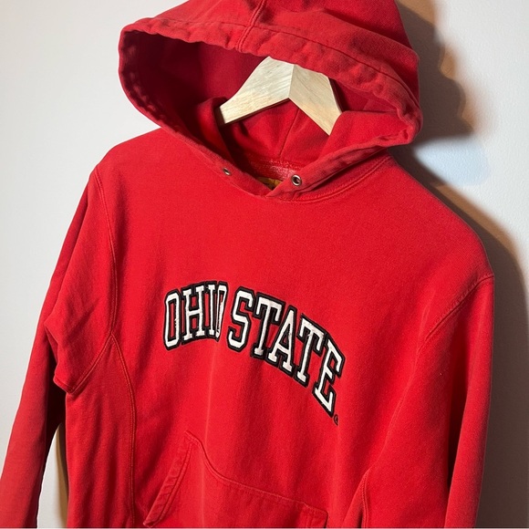 Ohio State Buckeyes Hoodie Men’s XS‎ Team Red Sweatshirt Fleece Pullover **READ - Picture 2 of 6